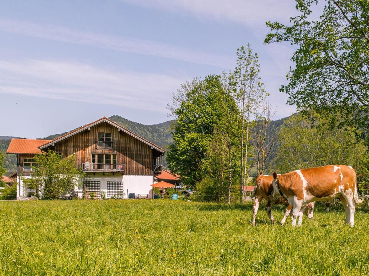 Alpen Chalet Alte Talstation Appartement Lenggries Buitenkant foto